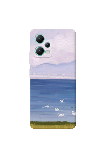 Other Xiaomi Redmi Note 12 Pro Plus 5G Swan Lake Transparent Silicone TPU Θήκη