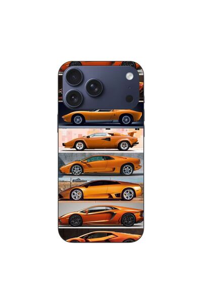 OEM Husa compatibila cu Apple iPhone 17 Pro Max Silicon Gel Tpu Model Masini ...