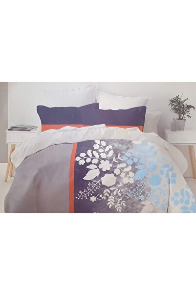 MILANO COLLECTION Set Lenjerie Pat Dublu Mix Bumbac 51210 P1 Grey/Red