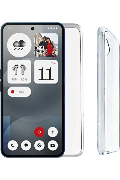 Other Volte-Tel Slimcolor Air Πίσω Κάλυμμα Σιλικόνης 2mm Διαφανές (Nothing Ph...