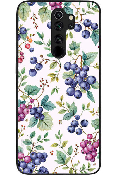 Other Θήκη Σειράς Φρούτων Sonique για Xiaomi Redmi Note 8 Pro - Μύρτιλο
