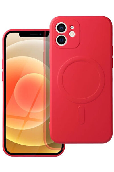 OEM Mag Cover Πίσω Θήκη Σιλικόνης Κόκκινο (iPhone 12 mini) Κωδικός: 6170805