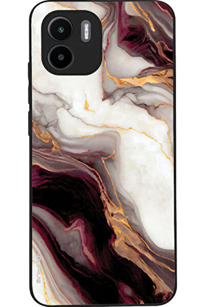 Other Θήκη Σειράς Sonique Marble για Xiaomi Redmi A1 Redmi A2 Κόκκινο Μπορντό