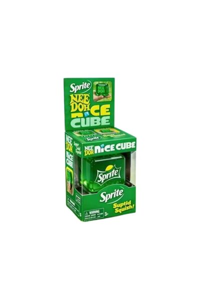 Needoh Jucărie antistres squishy, design CUBURI DE GHEATA multicolor SPRITE, ...