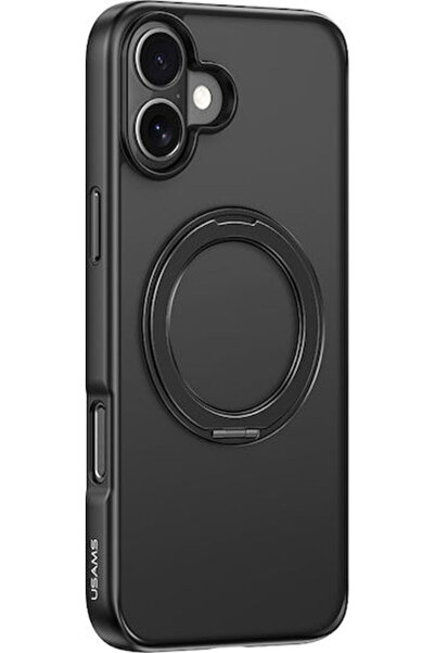 Usams Θήκη Gz Us-bh895 iPhone 16 Plus Διαφανής Μαύρη Κωδικός: US-BH895