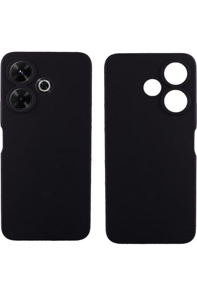 Other Idol 1991 Velvet Elite Μαύρη Θήκη Πλάτης Σιλικόνης για Redmi 13 / Poco ...