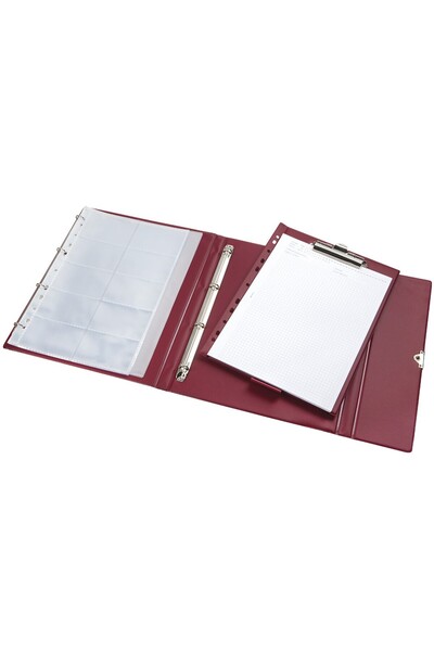 Panta Plast Dosar din plastic cu clipboard Optimus bordo