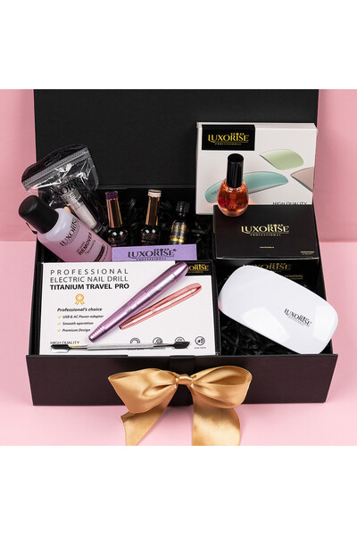 LUXORISE Kit de ojă semipermanentă One Step Diamond Travel
