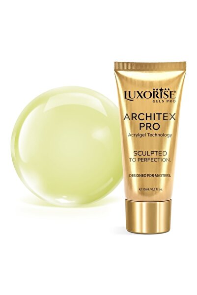 LUXORISE Polygel ARCHITEX PRO - Rare Sensations Collection, Citrine Neon, 15ml