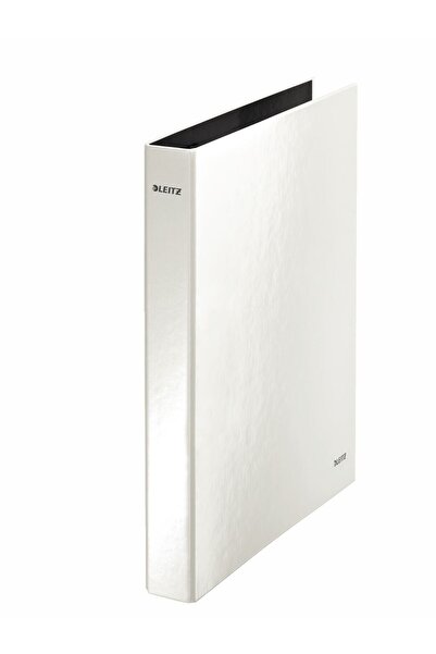 Leitz Mechanical Notebook A4 4 Rings 25mm/40mm White Metallic WOW