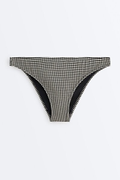 Oysho Mini ekose desenli klasik bikini altı