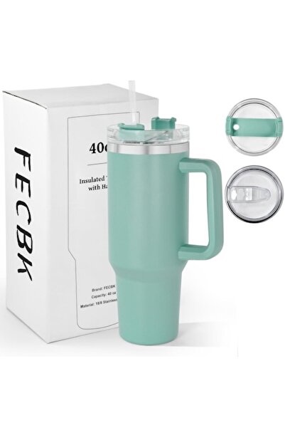 fecbk Thermos mug 40 oz FECBK, double wall vacuum insulation, 18/8 stainless ...