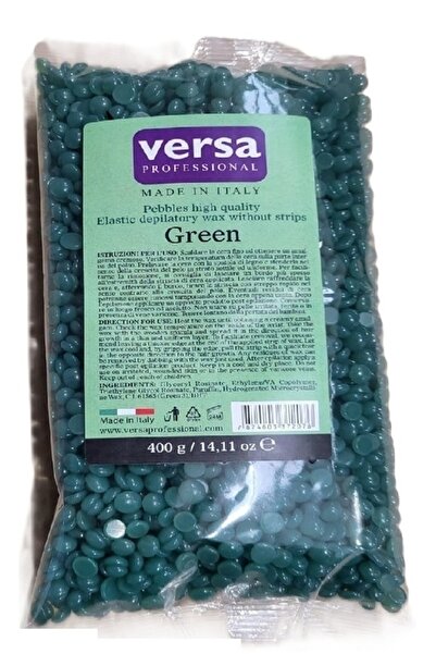 VERSA PEBBLES WAX GREEN 400G MADE IN ITALY