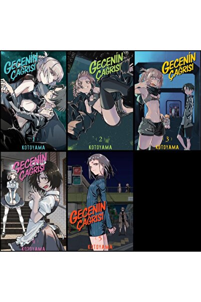 Kayıp Kıta Yayınları Gecenin Çağrısı Türkçe Manga Serisi