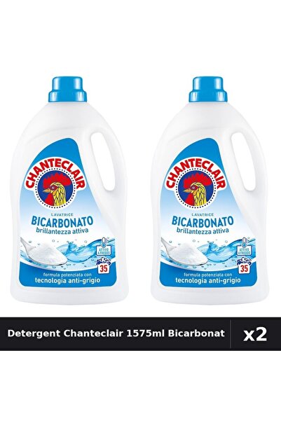 Chanteclair Pachet 2 Detergent Lichid Rufe 1575ml 35 Spalari - Bicarbonat