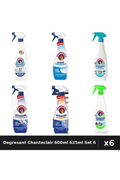 Chanteclair Set 6 Degresant Universal 600ml-625ml - Bicarbonat, Lămâie, Anti-...
