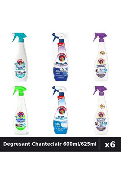 Chanteclair Set 6 Degresant Universal 600ml/625ml - Lavanda, Lămâie, Mosc Alb...