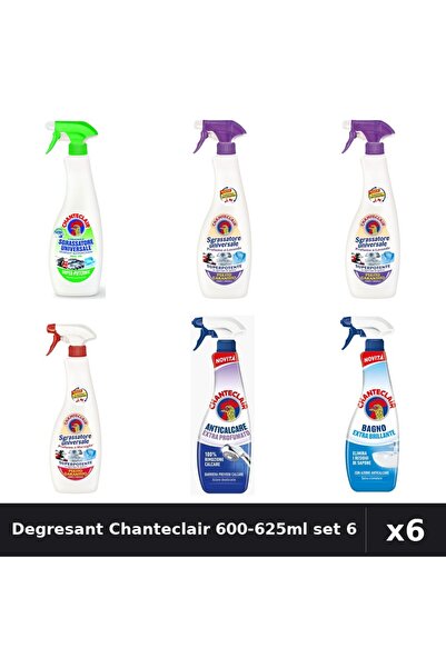 Chanteclair Set 6 Degresant 600-625ml - Lamaie, Lavanda, Marsilia, Mosc Alb, ...
