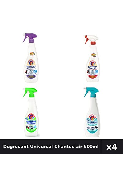 Chanteclair Set 4 Degresant Universal 600ml - Mosc Alb, Marsilia, Lamaie, Ant...