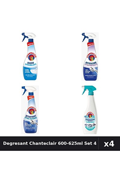 Chanteclair Set 4 Degresant Universal 600-625ml - Anti-Miros, Extra Parfumat,...