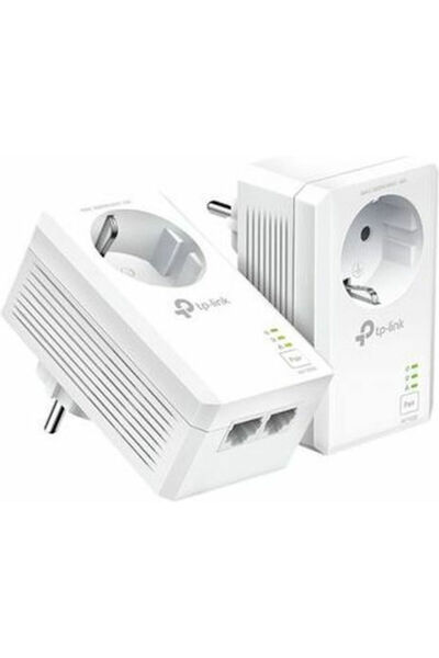 TP-LINK TL-PA7027P KIT v1 Συσκευή Powerline Διπλής Καλωδιακής Σύνδεσης με Υπο...