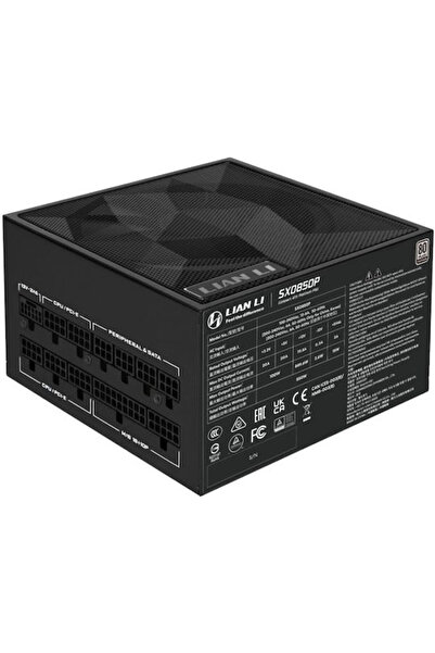 Lian Li SX0850P ATX3.1 850W Μαύρο Τροφοδοτικό Υπολογιστή Πλήρως Αρθρωτό 80 Pl...