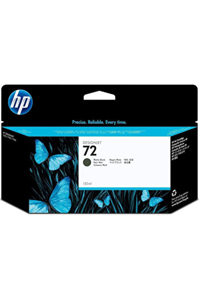 HP 72 Γνήσιο Μελάνι Εκτυπωτή InkJet Ματ Μαύρο (C9403A)
