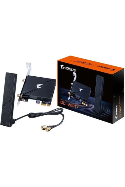 Gigabyte v1 Κάρτα Ασύρματου Δικτύου Wi-Fi 7 (5800Mbps) PCI-e Κωδικός: GC-WIFI7