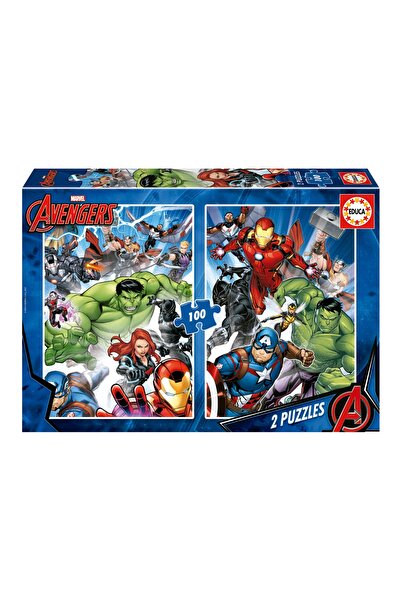 Generic Brand Avengers Puzzle, 2 x 100 pcs, 19679