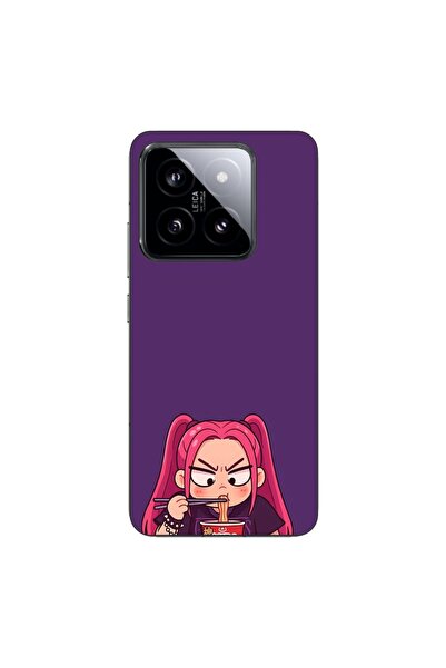 OEM Husa compatibila cu Xiaomi 14 Silicon Gel Tpu Model KPop Demon Hunters Mi...