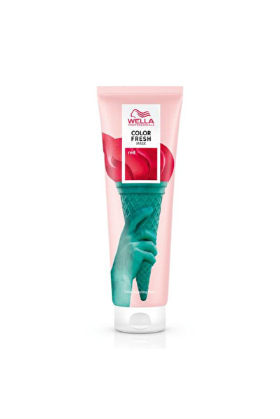 Wella Professionals Masca de Par Nuantatoare cu Pigment Rosu pentru Par Rosca...