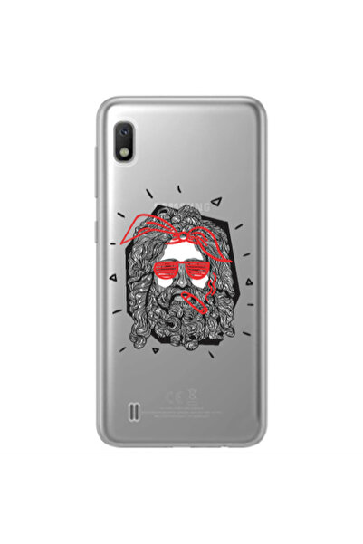 Other Samsung A10 Cool glasses Transparent Silicone TPU Θήκη