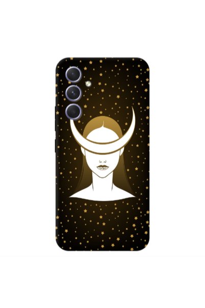 Other Samsung A35 Moon eyes Transparent Silicone TPU Θήκη