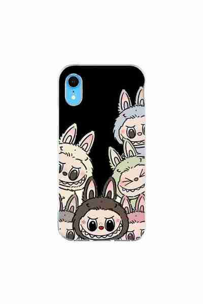 OEM Husa compatibila cu Apple iPhone XR Silicon Gel Tpu Model Labubu Pattern ...