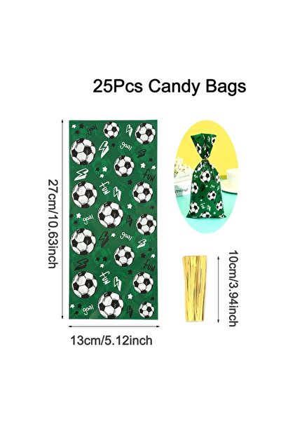 Choice14 25pcs Football Soccer Birthday Party Decoration Kids Soccer Sports T...