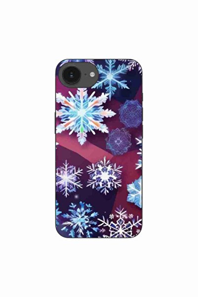 OEM Husa compatibila cu Apple iPhone 16e Silicon Gel Tpu Model Fulgi de Gheata