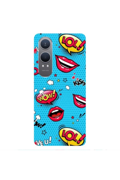 Other Oneplus Nord Ce 4 lite Sticker Lol desing Transparent Silicone TPU Θήκη