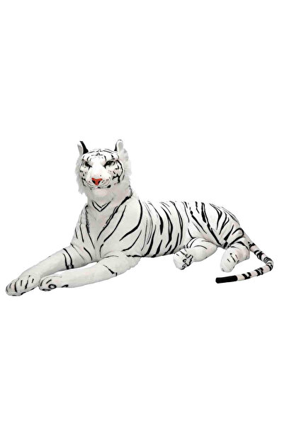 Sunman Beyaz Kaplan Peluş 130 cm