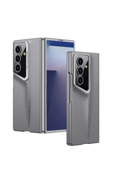 GKK غطاء حماية صلب من المطاط لجهاز Galaxy Z Fold 7 مع حماية فائقة للكاميرا