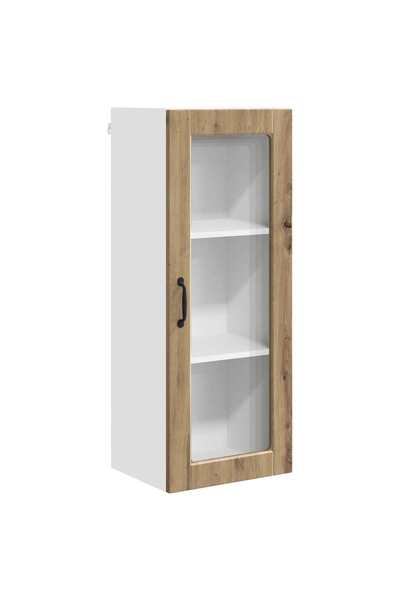 vidaxl Dulap de bucătărie cu raft Stejar Artizanal 40 x 31 x 100 cm