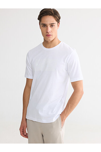 LC Waikiki Vizyon New Season Crew Neck Printed Men's T-Shirt