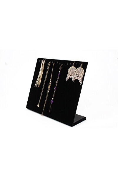 OEM Black frame display stand for bracelets and necklaces 23x30x10cm