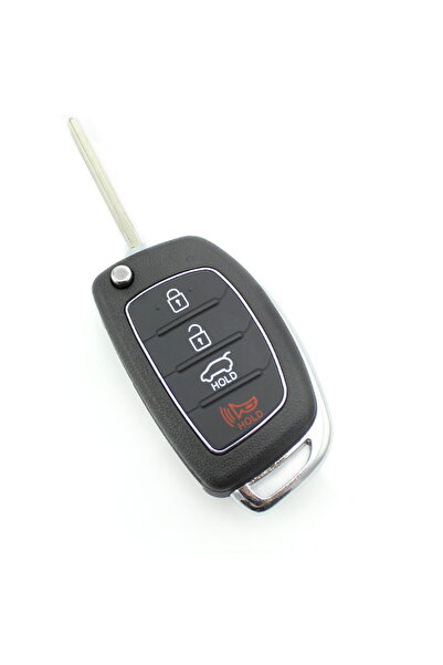 CarGuard Hyundai - Carcasa cheie tip briceag, 3+1 butoane