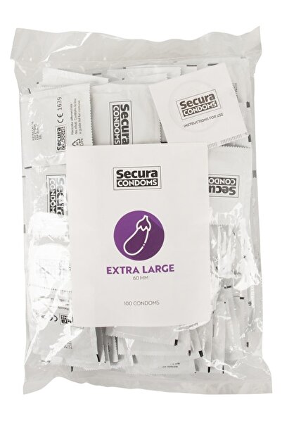 Secura Prezervative din latex – Extra-mari pentru un confort sporit
