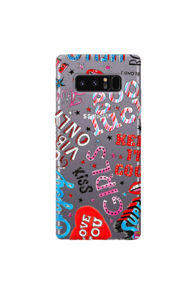 Other Samsung Note 8 Keep it cool Transparent Silicone TPU Θήκη