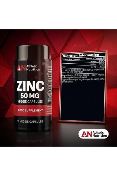Athletic Nutrition ZINC 30 VEGGIE CAPS
