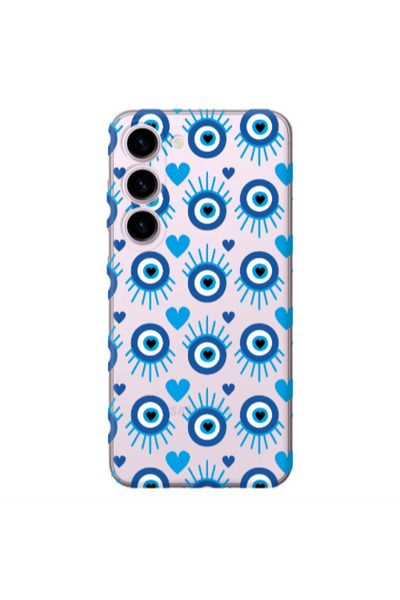 Other Samsung S23 Plus Heart Eye Transparent Silicone TPU Θήκη