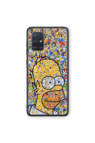 Other Samsung A71 Simpsons Black Glossy Θήκη