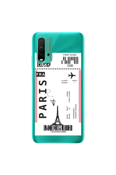 Other Xiaomi Redmi 9T Paris FRA Transparent Silicone TPU Θήκη
