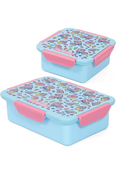 Eazy Kids Gene Z Skate Shoes Design Lunch Box - Blue Color